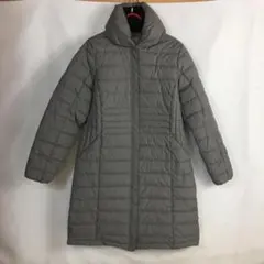 ☆MIZUNO ブレスサーモ 中綿ロングコート グレー レディースL ミズノ