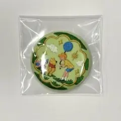 ディズニー 刺繍缶バッジ くまのプーさん