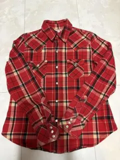 LEVI'S RED TAB 赤 チェック 長袖シャツ