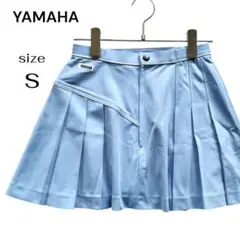 YAMAHA ヤマハ ヴィンテージ テニススカート プリーツ 水色 Sサイズのサムネイル