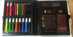 豪華180点】アートセット DX お絵描きセット 木箱入り 知育玩具 - メルカリ