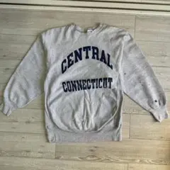 90's CHAMPION リバースウィーブ スウェット XLサイズ 染み込み