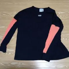 adidas 長袖カットソー 黒系 5XO