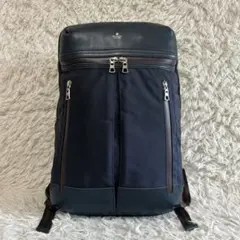 極美品✨マスターピース ストリーム ビジネスリュック バックパック ネイビーのサムネイル