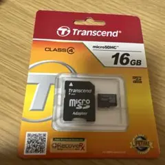 Transcend microSDHC 16GB Class 4
