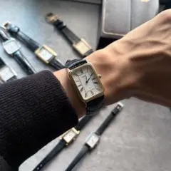 1991年製 Vintage Seiko タンク ローマン文字盤 アメカジ 1991年製 Vintage Seiko タンク ローマン文字盤 アメカジ - メルカリ