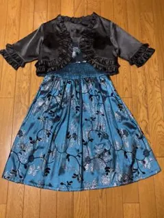 【値下げ】パーティードレス　ボレロ　セット　美品