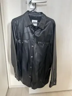 ZARA ザラ　レザージャケット ブラック　レザー　M