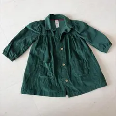 ワンピース 緑 ベビー 12m
