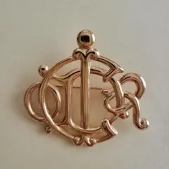 期間限定値下げ【美品/希少】ヴィンテージChristianDior旧ロゴブローチ