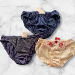 トリンプ✨アモスタイル ショーツ パンティ 花柄 レース 刺繍 まとめ売り M