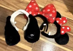ミニーちゃん　スヌーピー　カチューシャ