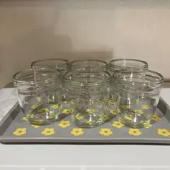 モロゾフ Morozoff プリンカップ 6個セット ガラスコップ