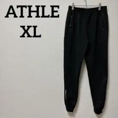 1点もの⭐️ATHLE【XL】ジョガーパンツ ブラック シンプル