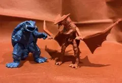 ガメラ 対 ギャオス ソフビ 2体セット