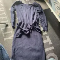 膝丈ワンピース ロイヤルパーティー フリーサイズ