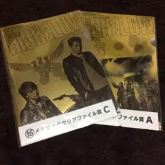 high&low メタリッククリアファイル