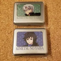 AGF 缶入りステッカーセット 不死川 実弥 冨岡 義勇