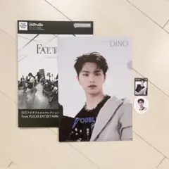 SEVENTEENセブチ ディノ ガチャ クリアファイル&グミ ステッカー