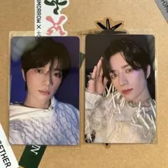 TXT TOGETHER ボムギュ　中国 一直娯 トレカ　1.0 2.0