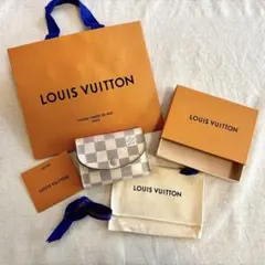 ルイ・ヴィトン ポルトモネロザリ LV 財布・コインケース ダミエ・アズール