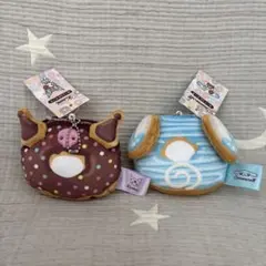 専用　ぬいぐるみポーチ サンリオ　ドーナツシナモロール クロミ 小物入れ ポーチ