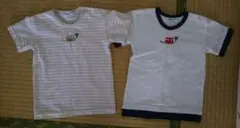 90サイズ 半袖Tシャツ ２枚 日本製 綿100％