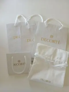COSME DECORTE　デコルテ　ショッパー　巾着袋付きのサムネイル