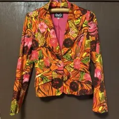 D&G Dolce & Gabbana 花柄 テーラードジャケットのサムネイル