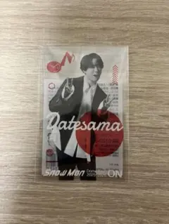 SnowManDome Tour ON クリアステッカー　宮舘涼太