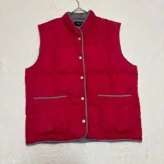 コムサイズム◆ダウンベスト(XL)アウター 大きいサイズ キルティング あったか