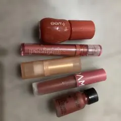 fwee 3Dボリューミンググロス スコッチ 70% 他　リップ　まとめ売り