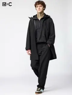 UNIQLO : C 2026年春夏　タックワイドテーパードパンツ　M 美品