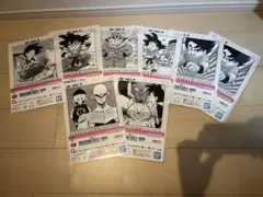 一番くじドラゴンボール40th G賞 コミックスクリアファイル8枚セット
