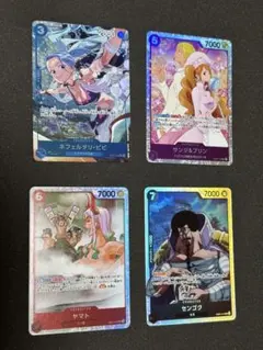 ビビ SR パラレル、サンジ&プリンSR、ヤマトSR、センゴクSR