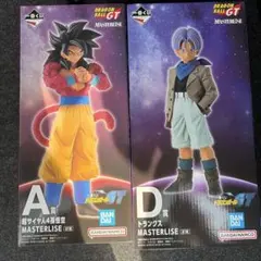 一番くじ ドラゴンボールGT A賞 超サイヤ人4孫悟空. D賞トランクス