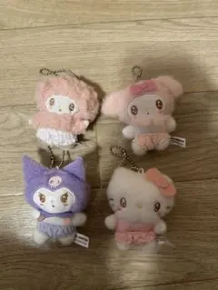 サンリオキャラクターズぬいぐるみボールチェーンマスコット3