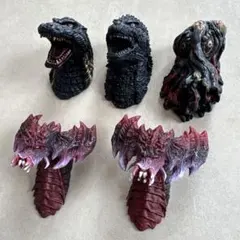 モンスターヘッドマグネット　ゴジラ　デストロイア　ヘドラ　一番くじ　怪獣乱舞
