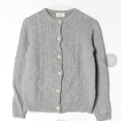 BEAUTY&YOUTH ケーブルニットカーディガン