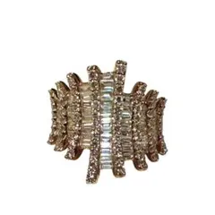 高級】DIAMOND BAGUETTE 1.70ct K18PG RING - メルカリ