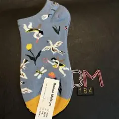 新品BonneMaisonボンヌメゾン　柄レディースソックス靴下のサムネイル
