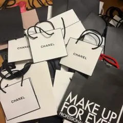CHANEL ショップ袋ほかデパコス紙袋まとめ売り