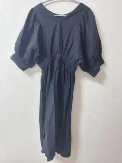 mysty woman ブラック ワンピース