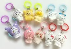 【フルコンプリート10個セット】サンリオ×ちいかわ めじるしアクセサリー