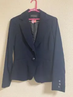 紺ジャケット　ミッシュマッシュ　美品　クリーニング済み　フォーマル　OL通勤服