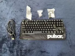 【夜ゲーマー向け】Pulsar PCMK TKL JIS 打鍵音控えめ 箱付