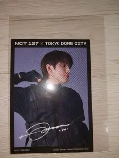 NCT 127 × TOKYO DOME CITY コラボ ジョンウ カード