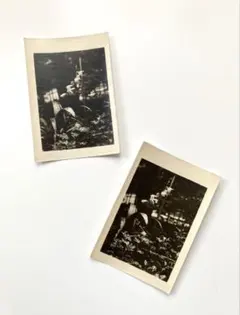 [빈티지] 시라 플라워 포토 앤틱 브로칸토 올드툴 2종 세트