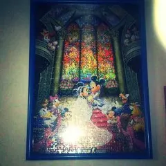 ディズニーパズル完成品