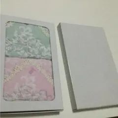 ランバンハンカチ 二枚セット 新品未使用 箱付き⭐️激安⭐️